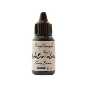 CrafTangles liquid watercolor (15 ml) - Ocean Breeze