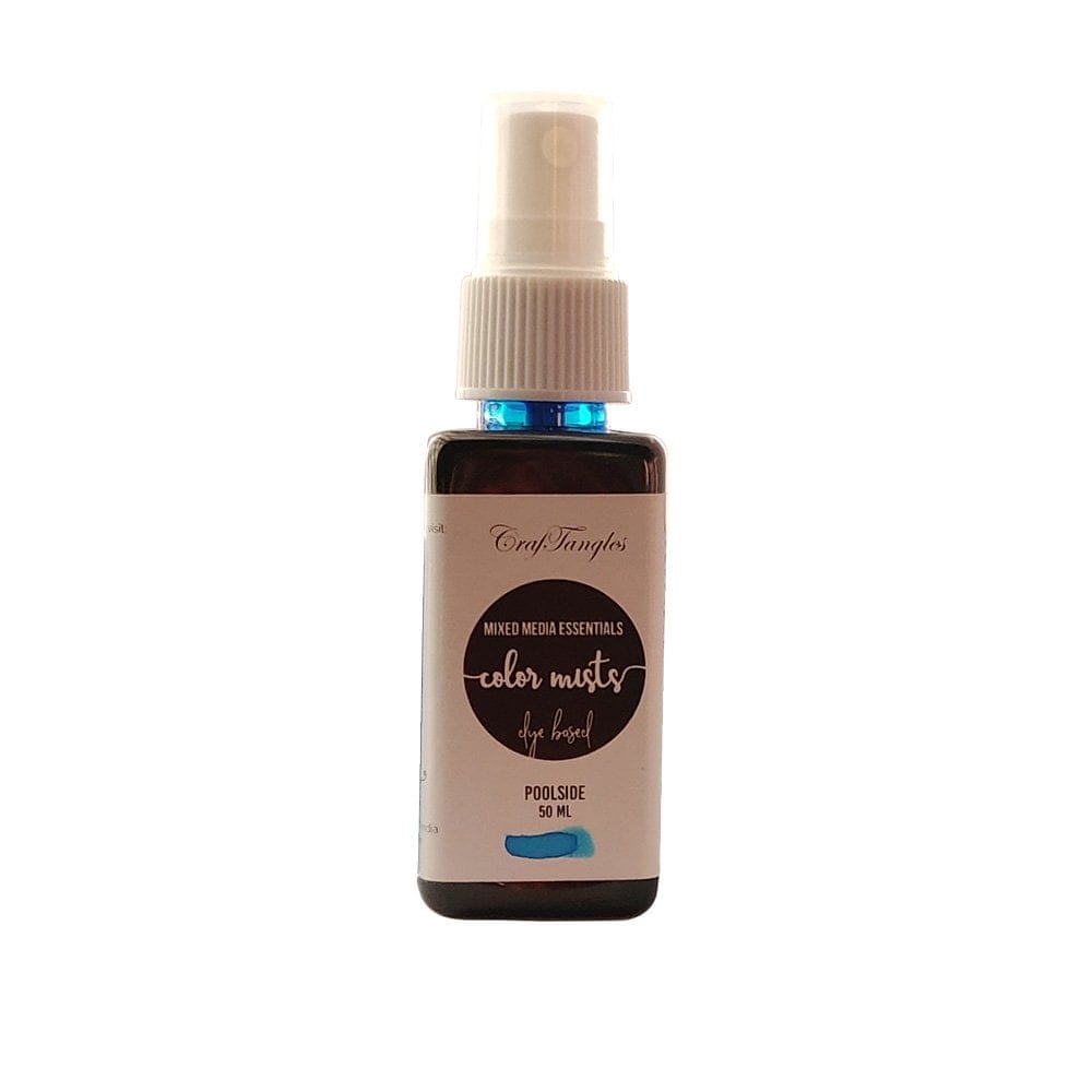 CrafTangles color mists Sprays - Poolside (50 ml) poolside craftangles spray mists CrafTangles color mists Sprays - Poolside (50 ml)