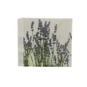 A pack of 12 by 12 inch Decoupage Napkins(5 pcs) - Lavender