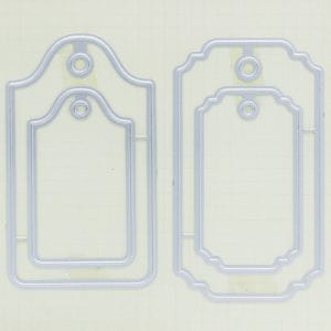 Steel Dies - Tag Dies (Set of 4)
