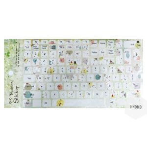 Keyboard Stickers - Colorful Birds