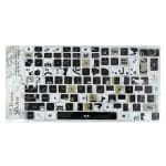 Keyboard Stickers - Black and White Cats