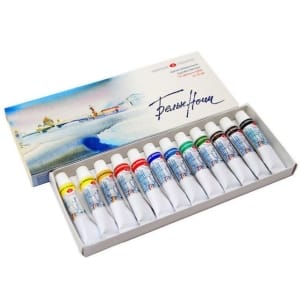 White Nights Artist watercolors tubes (Set of 12)