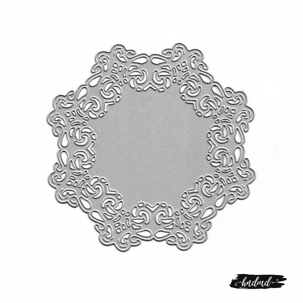 Steel Dies - Doily (XY174) XY174 steel cutting dies CraftAdda Steel Dies - Doily (XY174)