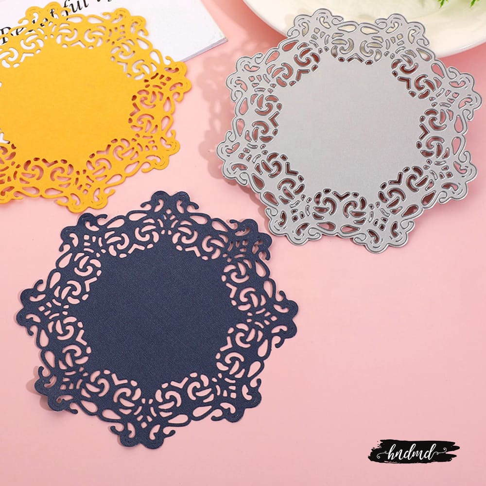 Steel Dies - Doily (XY174) XY174 steel cutting dies CraftAdda 1 XY174_steel_cutting_dies_CraftAdda_1