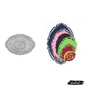 Steel Dies - Ornate Ovals (Set of 7 dies)