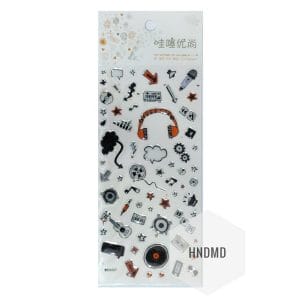 Epoxy Stickers - Music