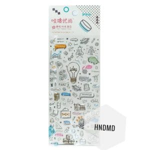 Epoxy Stickers - Doodles