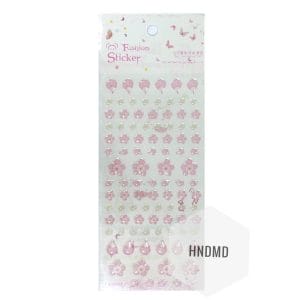 Epoxy Stickers - Pink Flowers