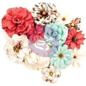 Prima Havana Mulberry Paper Flowers 12 pcs/Pkg