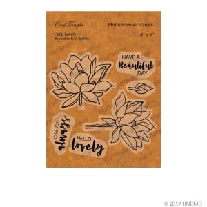 CrafTangles Photopolymer Stamps - Hello Lovely