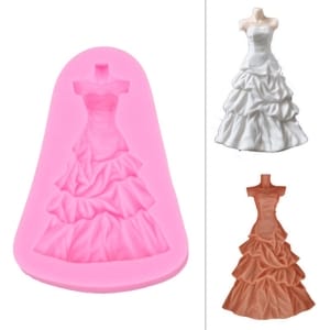 Dressform Shape Silicone Clay Mould