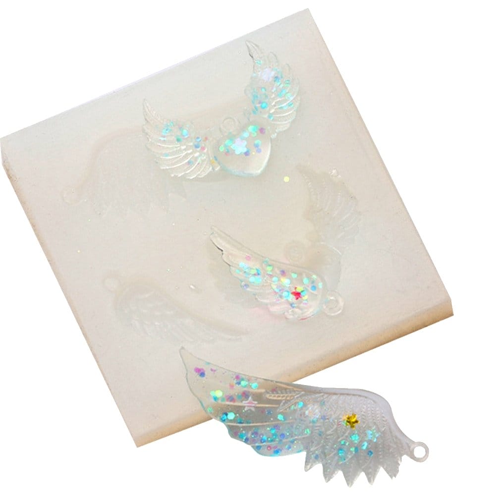 Small Wings Silicone Clay Mould CAMOLD 379 wings Dressform Small Wings Silicone Clay Mould