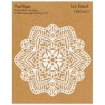 CrafTangles 6"x6" Stencil - Net Lace