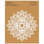 CrafTangles 6"x6" Stencil - Ornate Lace