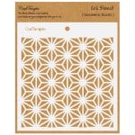 CrafTangles 6"x6" Stencil - Geometric Bursts