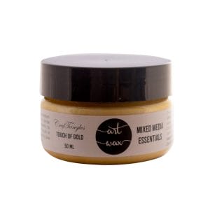 CrafTangles mixed media Essentials - Art Waxes - Touch of Gold (50 ml)