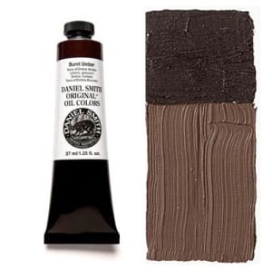 Daniel Smith Original Oil color 37 ml tube - Burnt Umber
