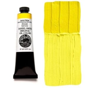 Daniel Smith Original Oil color 37 ml tube - Lemon Yellow