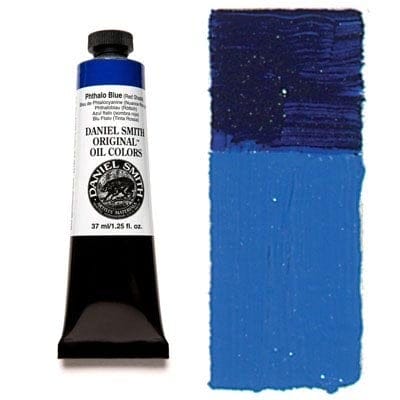 Daniel Smith Original Oil color 37 ml tube - Phthalo Blue RS Daniel Smith original oil color 37ml Phthalo Blue Daniel Smith Original Oil color 37 ml tube - Phthalo Blue RS