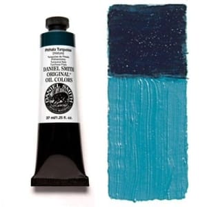 Daniel Smith Original Oil color 37 ml tube - Phthalo Turquoise