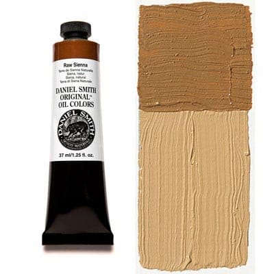 Daniel Smith Original Oil color 37 ml tube - Raw Sienna Daniel Smith original oil color 37ml Raw Sienna Daniel Smith Original Oil color 37 ml tube - Raw Sienna