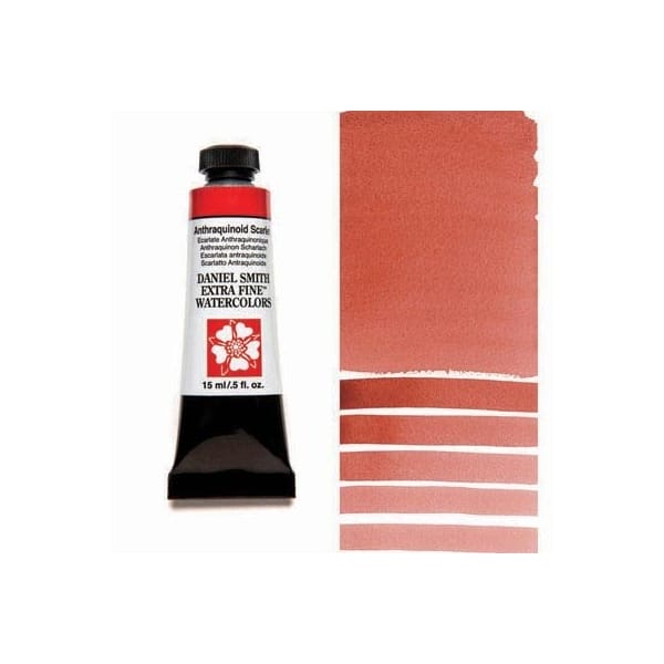 Daniel Smith Extra fine watercolors 15 ml tube - Anthraquinoid Scarlet