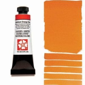 Daniel Smith Extra fine watercolors 15 ml tube - Cadmium Orange Hue