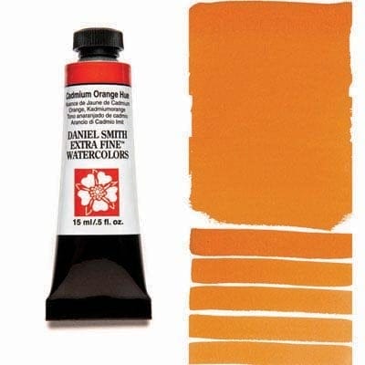 Daniel Smith Extra fine watercolors 15 ml tube - Cadmium Orange Hue