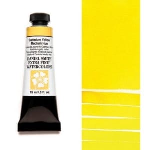 Daniel Smith Extra fine watercolors 15 ml tube - Cadmium Yellow Medium Hue
