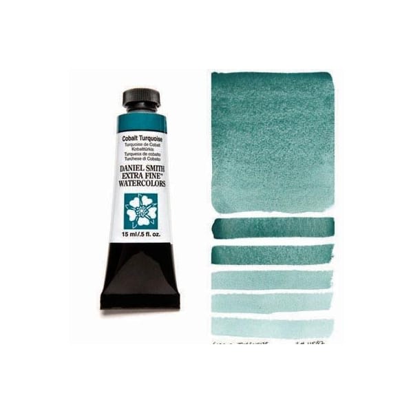 Daniel Smith Extra fine watercolors 15 ml tube - Cobalt Turquoise