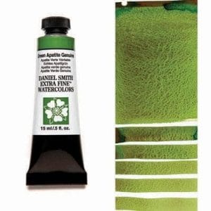 Daniel Smith Extra fine watercolors 15 ml tube - Green Apatite Genuine