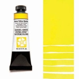Daniel Smith Extra fine watercolors 15 ml tube - Hansa Yellow Medium
