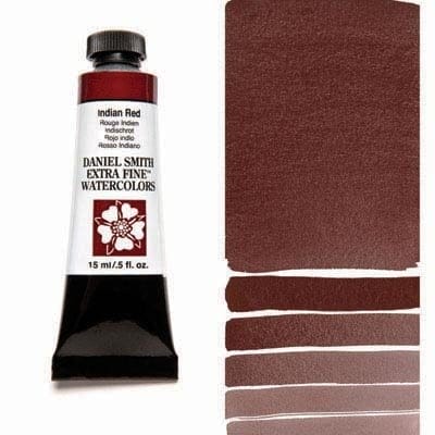 Daniel Smith Extra fine watercolors 15 ml tube - Indian Red Daniel Smith Extra fine watercolors 15 ml tube - Indian Red