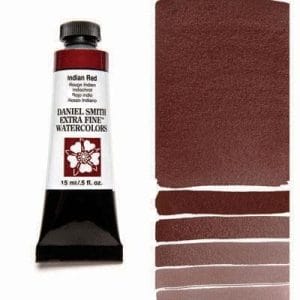 Daniel Smith Extra fine watercolors 15 ml tube - Indian Red