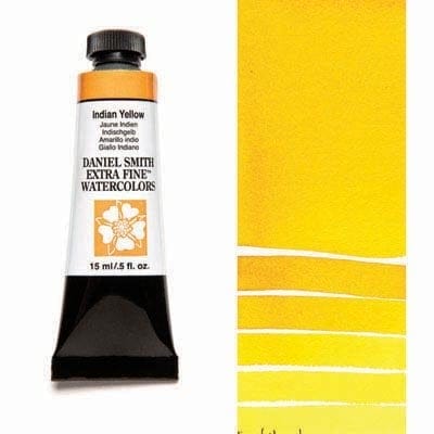 Daniel Smith Extra fine watercolors 15 ml tube - Indian Yellow Daniel Smith Extra fine watercolors 15 ml tube - Indian Yellow