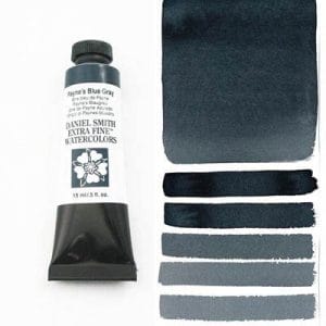 Daniel Smith Extra fine watercolors 15 ml tube - Paynes Blue Gray