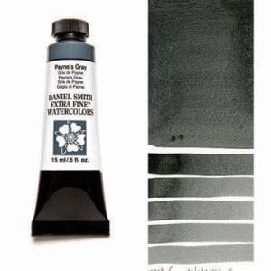 Daniel Smith Extra fine watercolors 15 ml tube - Paynes Gray