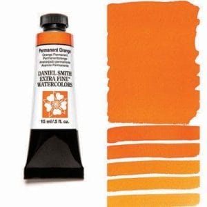 Daniel Smith Extra fine watercolors 15 ml tube - Permanent Orange