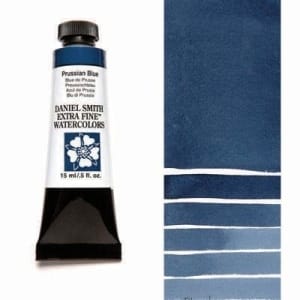 Daniel Smith Extra fine watercolors 15 ml tube - Prussian Blue