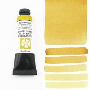 Daniel Smith Extra fine watercolors 15 ml tube - Raw Sienna