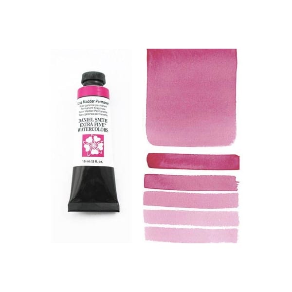 Daniel Smith Extra fine watercolors 15 ml tube - Rose Madder Permanent