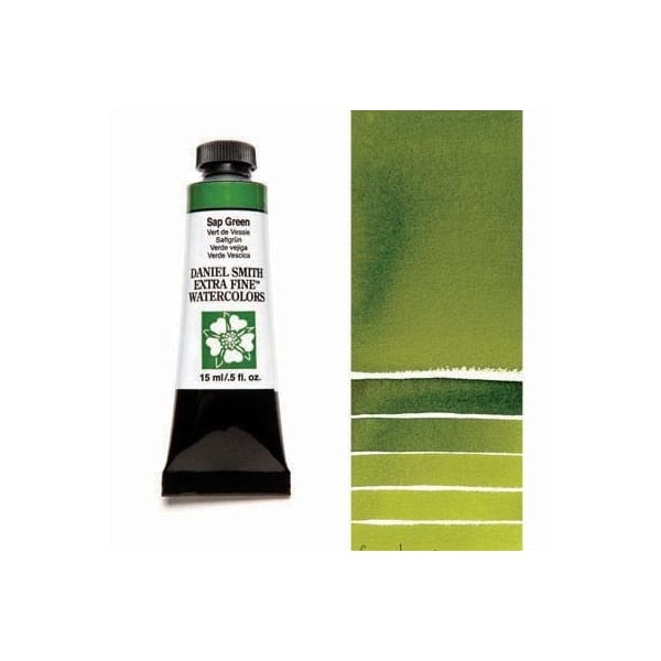 Daniel Smith Extra fine watercolors 15 ml tube - Sap Green