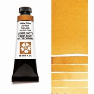 Daniel Smith Extra fine watercolors 15 ml tube - Yellow Ochre