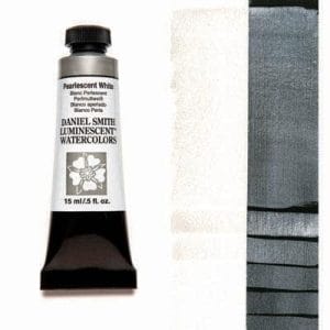 Daniel Smith Extra fine watercolors 15 ml tube - Pearlescent White