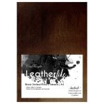 CrafTangles Leatherlike Paper - Black (Animal Print) (Set of 5 sheets)