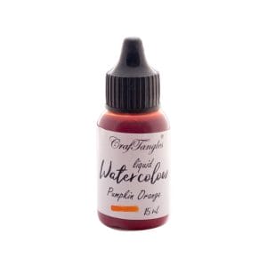 CrafTangles liquid watercolor (15 ml) - Pumpkin Orange
