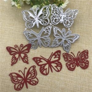 Steel Dies - Butterflies (Set of 4 dies)