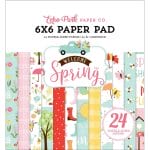 EchoPark paper pad - Welcome Spring (6by6 inch)
