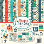 EchoPark paper pad - Happy Birthday Boy Collection Kit (12 by 12 inch)
